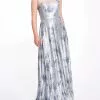 Marchesa Bridesmaids Strapless Printed Sequin Gown -Deals Marchesa Store M00193461106784 3441208049