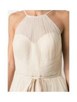 Marchesa Bridesmaids Halter Tulle Draped Gown -Deals Marchesa Store M00193461107187 4050900272