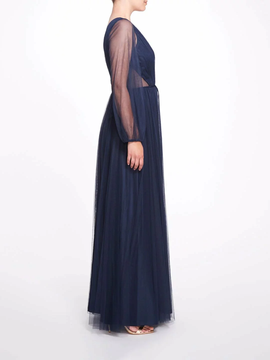 Marchesa Bridesmaids Salerno Gown - Midnight 4 Marchesa Bridesmaids Salerno Gown - Midnight - Image 2