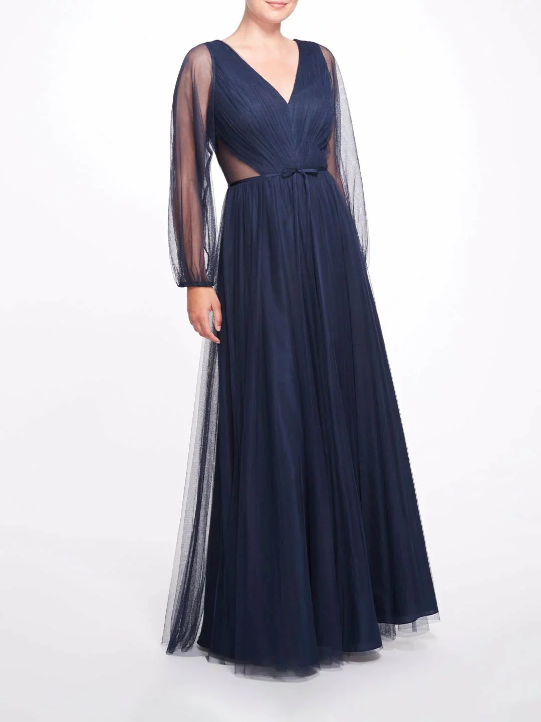 Marchesa Bridesmaids Salerno Gown - Midnight 3 Marchesa Bridesmaids Salerno Gown - Midnight