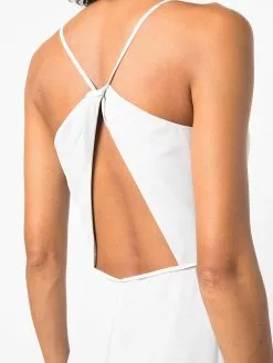 Marchesa Bridesmaids Sessa Gown - Dove Grey -Deals Marchesa Store M00193461163404 3776106254