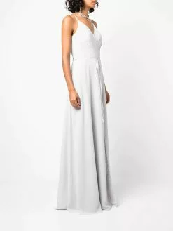 Marchesa Bridesmaids Sessa Gown - Dove Grey -Deals Marchesa Store M00193461163404 3812500676