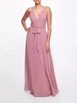 Marchesa Bridesmaids Aprilia Dress - Mauve
