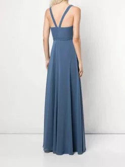 Marchesa Bridesmaids Aprilia Dress - Slate Blue -Deals Marchesa Store M00193461164951 369331825