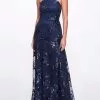 Marchesa Bridesmaids Varenna Printed Gown -Deals Marchesa Store M00193461170259 1465749701