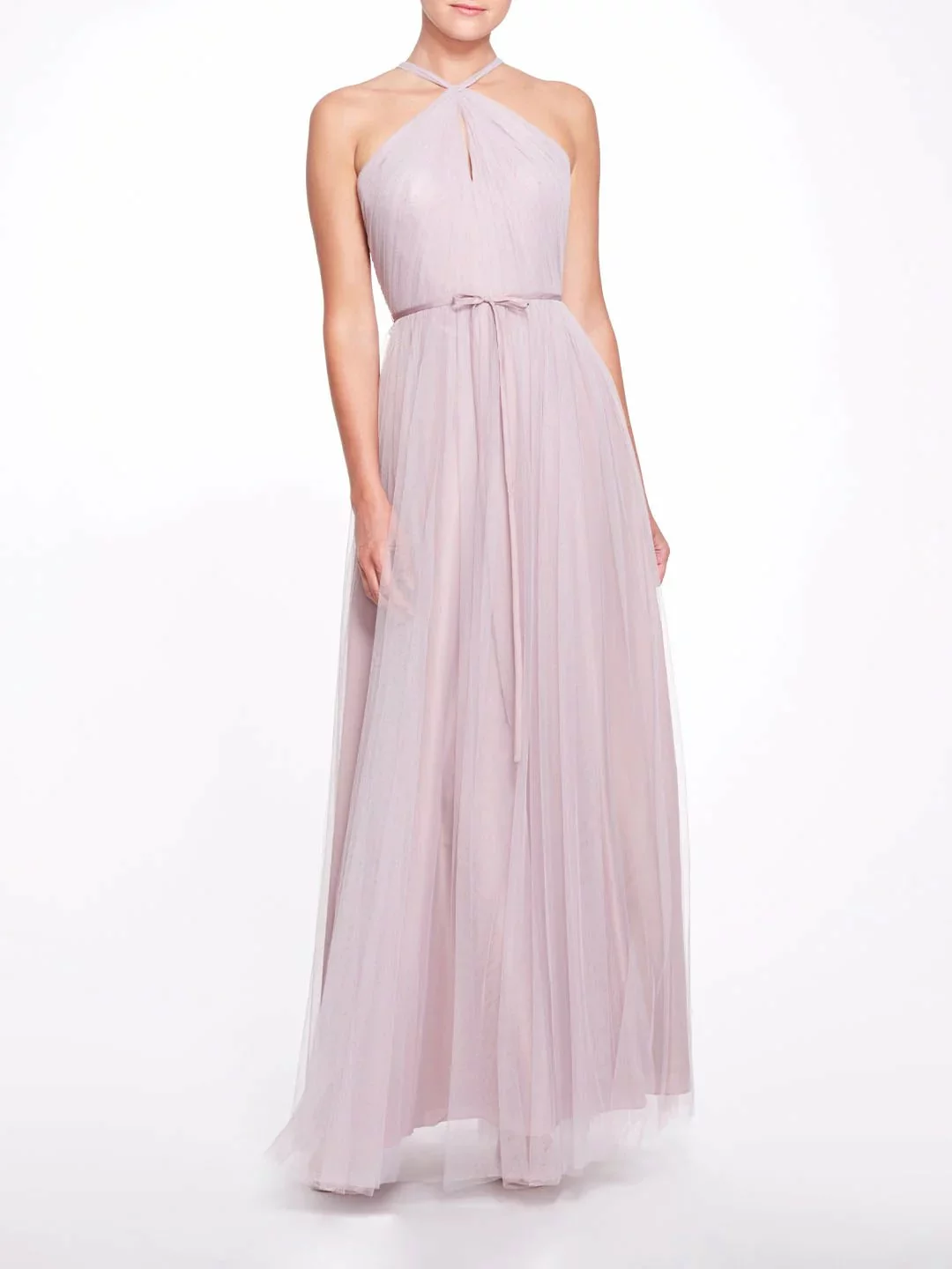 Marchesa Bridesmaids Ne Gown - Rose Gray 3 Marchesa Bridesmaids Ne Gown - Rose Gray