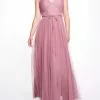 Marchesa Bridesmaids Tuscany Gown - Mauve -Deals Marchesa Store M00193461194934 3808908122
