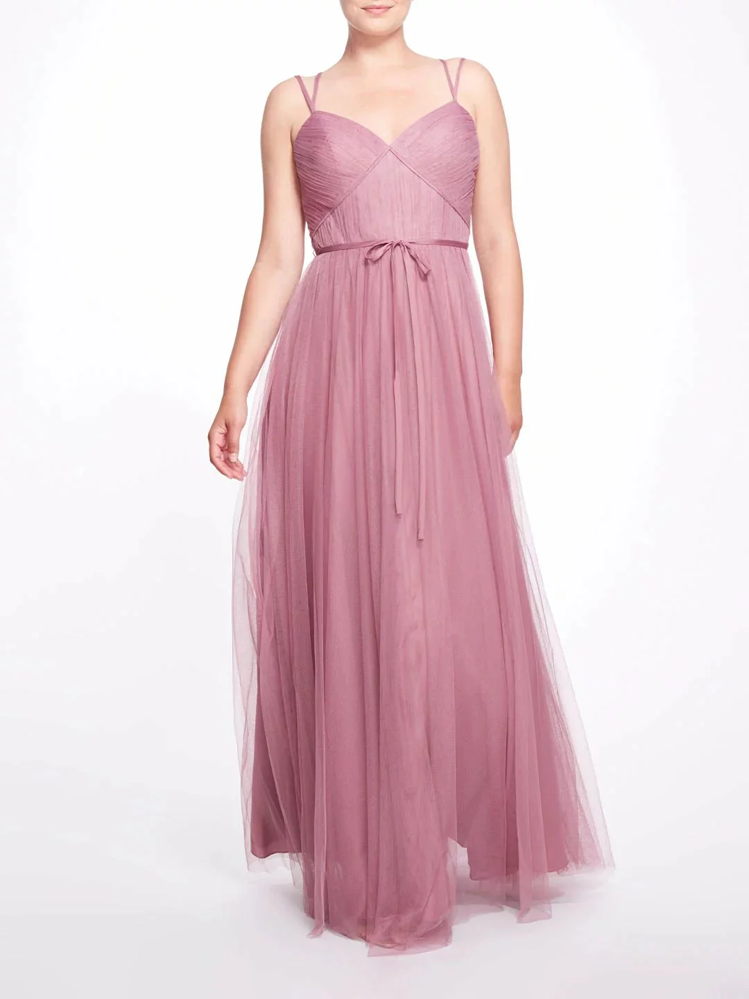 Marchesa Bridesmaids Tuscany Gown - Mauve 2 Marchesa Bridesmaids Tuscany Gown - Mauve