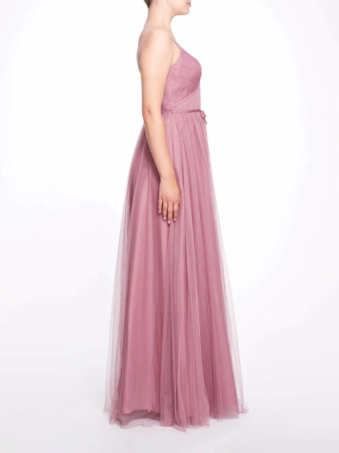 Marchesa Bridesmaids Tuscany Gown - Mauve 3 Marchesa Bridesmaids Tuscany Gown - Mauve - Image 2