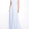 Marchesa Bridesmaids Verona Gown - Ice Blue -Deals Marchesa Store M00193461204329 3903404716