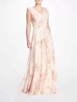 Marchesa Bridesmaids Desio Printed