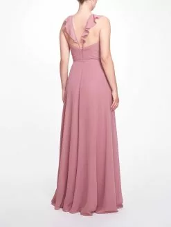 Marchesa Bridesmaids Pavia Gown - Mauve 7 Marchesa Bridesmaids Pavia Gown - Mauve -Deals Marchesa Store M00193461214267 490311146