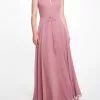 Marchesa Bridesmaids Pavia Gown - Mauve -Deals Marchesa Store M00193461214267 500796581