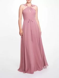 Marchesa Bridesmaids Pavia Gown - Mauve
