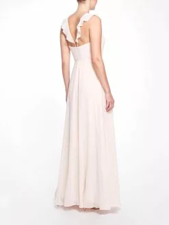 Marchesa Bridesmaids Pavia Gown - Pale Blush 7 Marchesa Bridesmaids Pavia Gown - Pale Blush -Deals Marchesa Store M00193461214632 3155801112