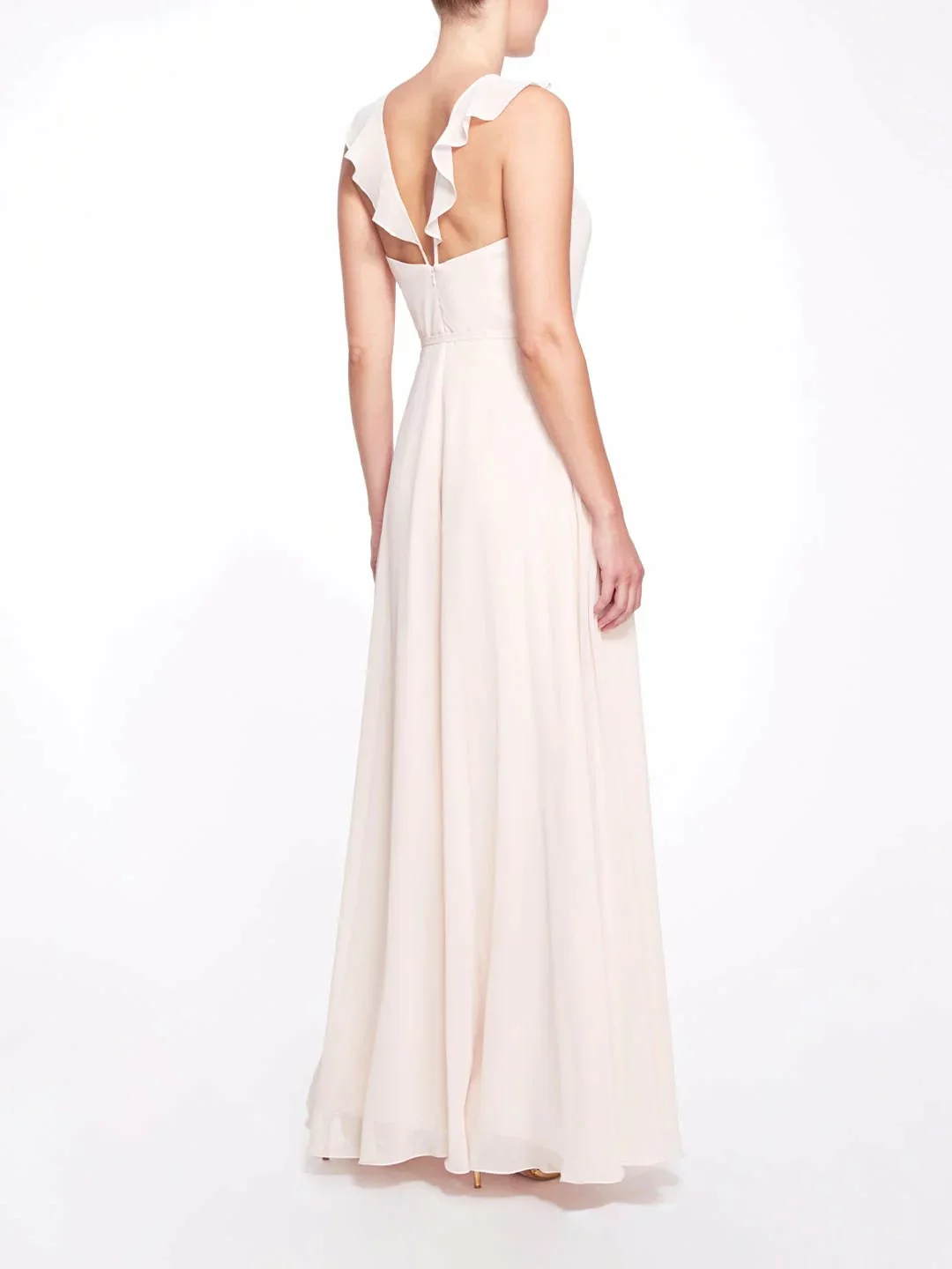 Marchesa Bridesmaids Pavia Gown - Pale Blush 5 Marchesa Bridesmaids Pavia Gown - Pale Blush - Image 3