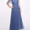 Marchesa Bridesmaids Ivrea Dress - Slate Blue 2 Marchesa Bridesmaids Ivrea Dress - Slate Blue -Deals Marchesa Store M00193461224754 2181580754