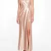 Marchesa Bridesmaids Atrani Gown - Rose Gold -Deals Marchesa Store M00193461242086 2246266195