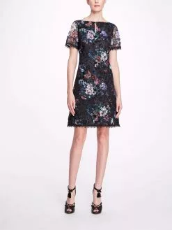 Marchesa Notte A-line Day Dress