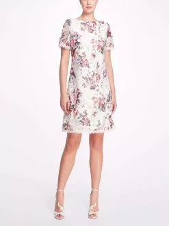 Marchesa Notte A-line Day Dress
