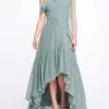 Marchesa Bridesmaids Padua Gown - Eucalyptus -Deals Marchesa Store M00193461312147 2428837289