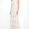 Marchesa Notte One Shoulder Beaded Glitter Gown -Deals Marchesa Store M00193461349105 2374003038