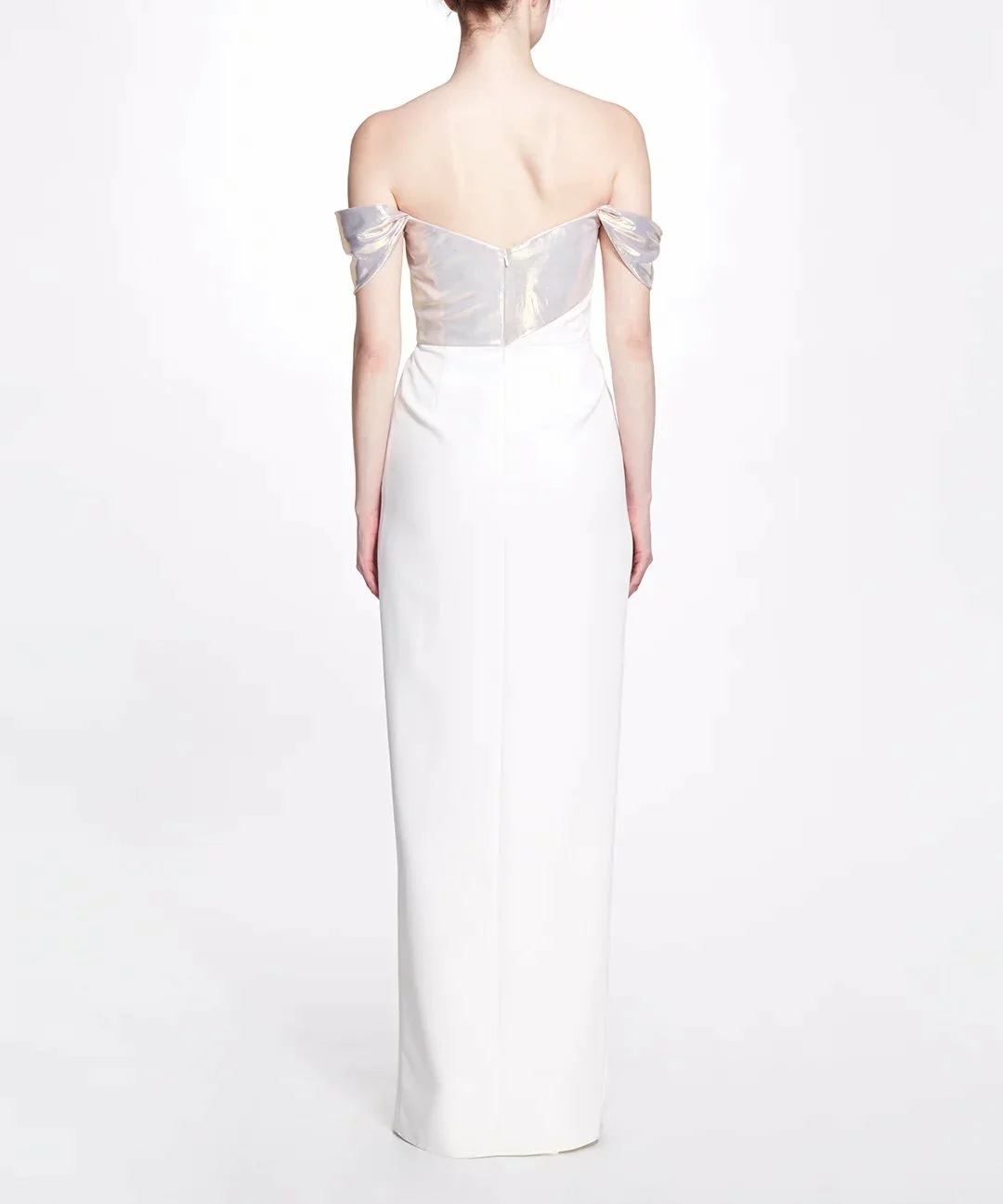 Marchesa Notte Off The Shoulder High Slit Gown 5 Marchesa Notte Off The Shoulder High Slit Gown - Image 3