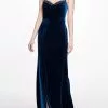 Marchesa Notte Velvet Cowl Neck Gown -Deals Marchesa Store M00193461433248 3925672553