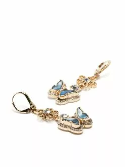 Marchesa Notte Blue Butterfly Drop Earring 7 Marchesa Notte Blue Butterfly Drop Earring -Deals Marchesa Store M00642447541014 3423027787