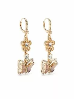 Marchesa Notte Blush Butterfly Drop Earring