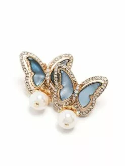 Marchesa Notte Blue Pearl Drop Earring -Deals Marchesa Store M00642447541038 3661699259