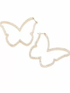 Marchesa Notte Pavé Butterfly Hoop -Deals Marchesa Store M00642447541076 3686509710