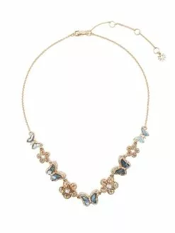Marchesa Notte Blue Flutter Necklace