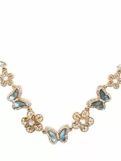 Marchesa Notte Blue Flutter Necklace -Deals Marchesa Store M00642447541083 3234295740