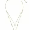 Marchesa Notte Blue Garden Tiered Necklace -Deals Marchesa Store M00642447541106 963219727