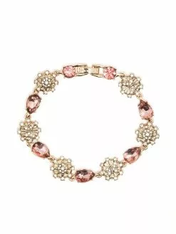 Marchesa Notte Pink Flex Charm Bracelet