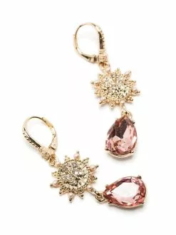 Marchesa Notte Pink Starburst Drop Earring -Deals Marchesa Store M00642447541182 1174021156