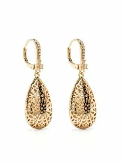 Marchesa Notte Filigree Domed Drop Earring
