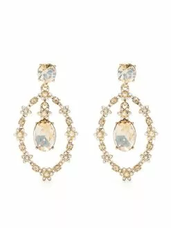 Marchesa Notte Open Orbital Gold Earring