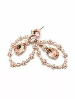 Marchesa Notte Open Orbital Rose Gold Earring -Deals Marchesa Store M00642447541359 920985778