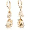 Marchesa Notte Gold Pear Stone Drop Earring -Deals Marchesa Store M00642447541366 3494053383