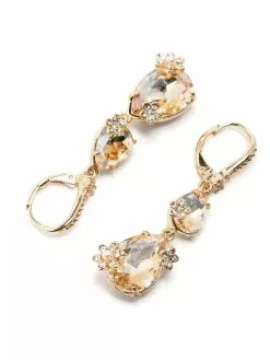 Marchesa Notte Gold Pear Stone Drop Earring -Deals Marchesa Store M00642447541366 3803876398