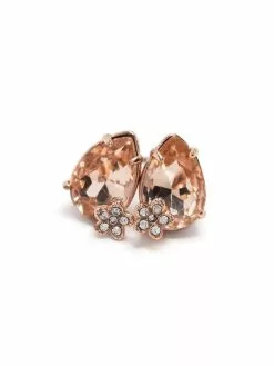 Marchesa Notte Rose Pear Stone Stud Earrings -Deals Marchesa Store M00642447541410 3112117888