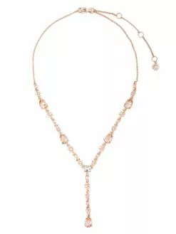 Marchesa Notte Rose Gold Y Necklace