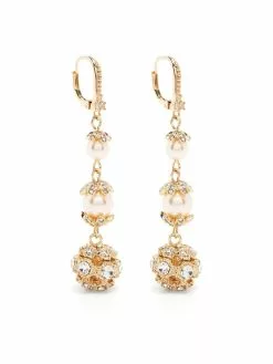 Marchesa Notte Pearl Linear Drop Earring