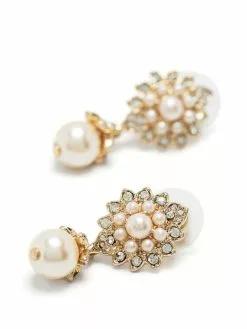 Marchesa Notte Gold Pearl Drop Earring -Deals Marchesa Store M00642447541496 514224880