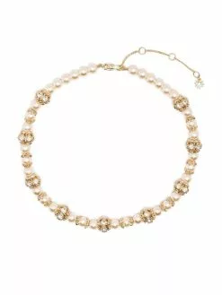 Marchesa Notte Pearl Collar